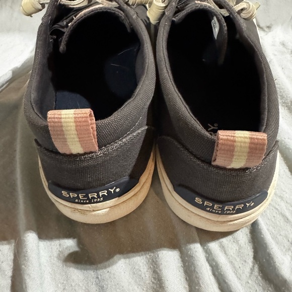 Sperry women’s gray Canvas Shoes - Picture 3 of 6